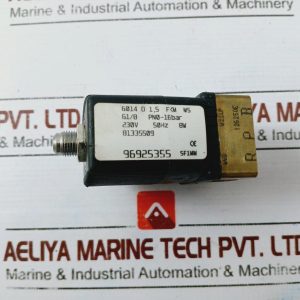 Burkert 6014 D 1,5 Fkm Ms Solenoid Valve 230v