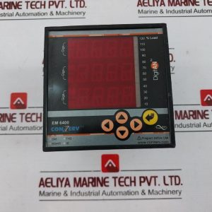 Conzerv Em 6400 Digital Panel Meter 600v