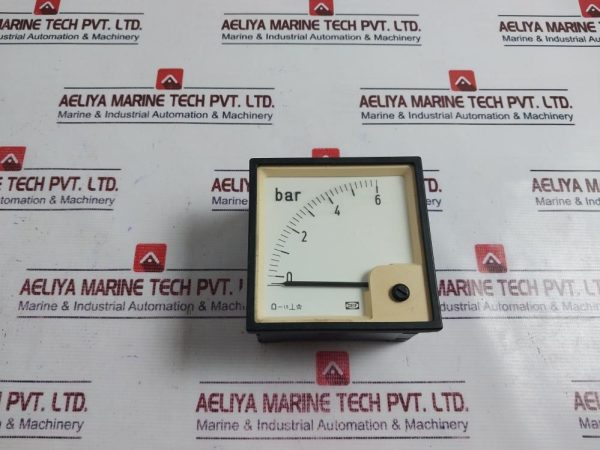 Deif 0-6 Bar Analog Meter