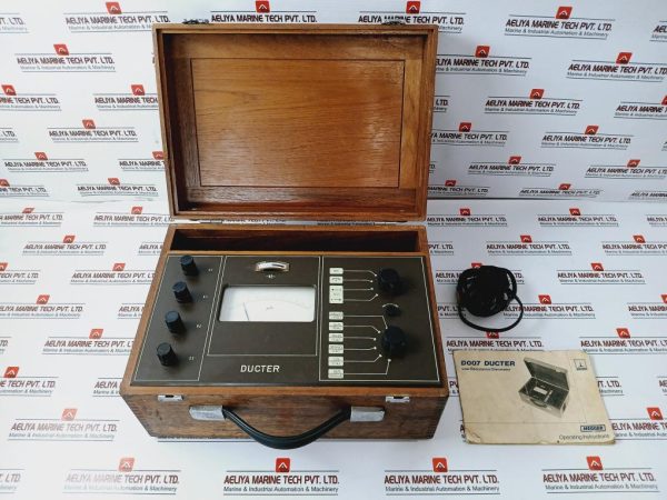 Ducters Megger D007 Low Resistance Ohmmeter 250V