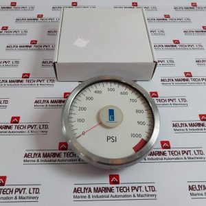 Efc 0-1000 Psi Pressure Gauge 28 V