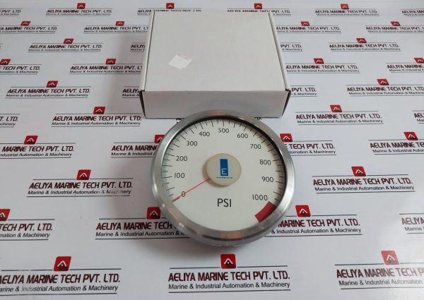 Efc 0-1000 Psi Pressure Gauge 28 V