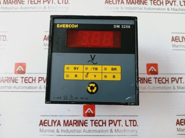 Enercon Dm 3256 Panel Meter 415v