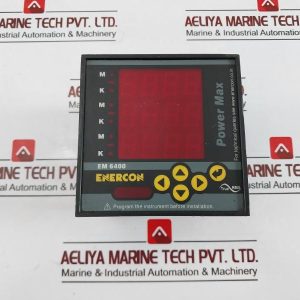 Enercon Em 6400 Digital Panel Meter 270v