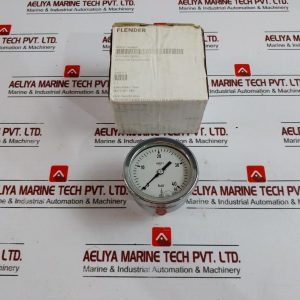 Flender Lohmann En837-1 Pressure Gauge 0-4060 Bar