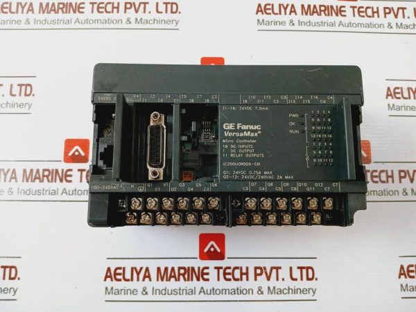 Ge Fanuc Versamax Ic200Udr005-ch Micro Controller 24V