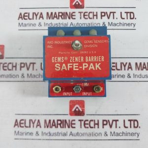 Gems Sensors Division Zener Barrier Safe-pak