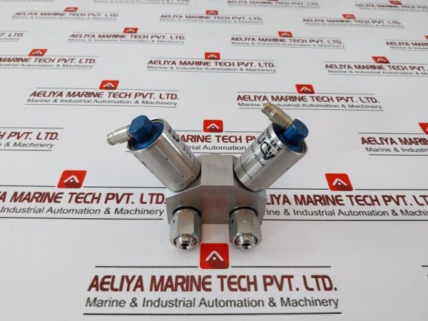 Ham-let Hmb21-4Vklclc-gf4 Dual Head Valve
