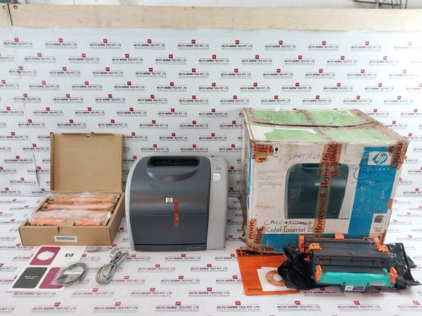 Hp Color Laserjet 2550l Printer Set W Cartridge Imaging Drum