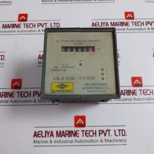 Hpl-socomec Ct-2m 3 Phase 4wire Electronic Kwh Meter 240v