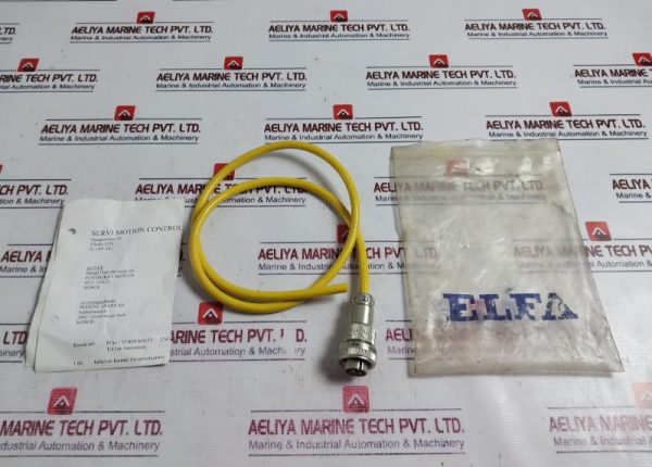 Itt Cannon Elfa Ca120001-23 Cable With Connector For Servo Blocks