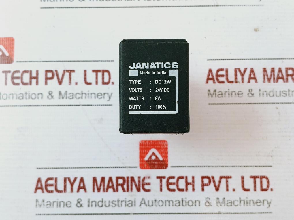 Janatics Dc12W Solenoid Valve 24V