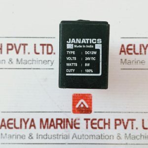 Janatics Dc12W Solenoid Valve 24V
