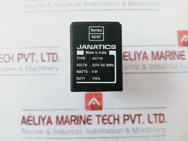 Janatics Elcom Ac11a Pneumatic Valve 220v