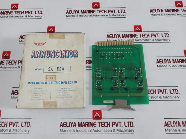 Jrcs Sa-d24 Annunciator Pcb Card