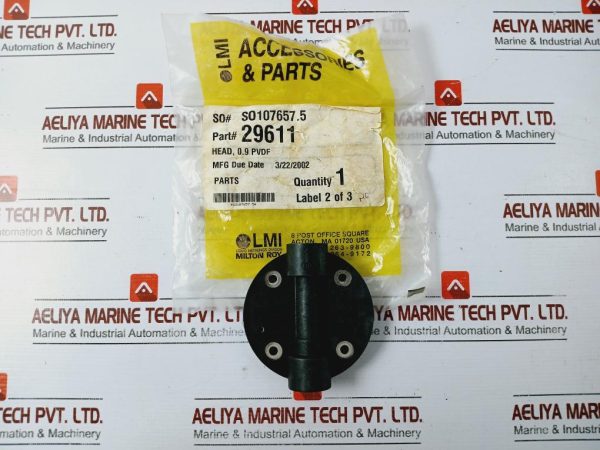 Lmi Milton Roy 29611 Head 0.9 Pvdf