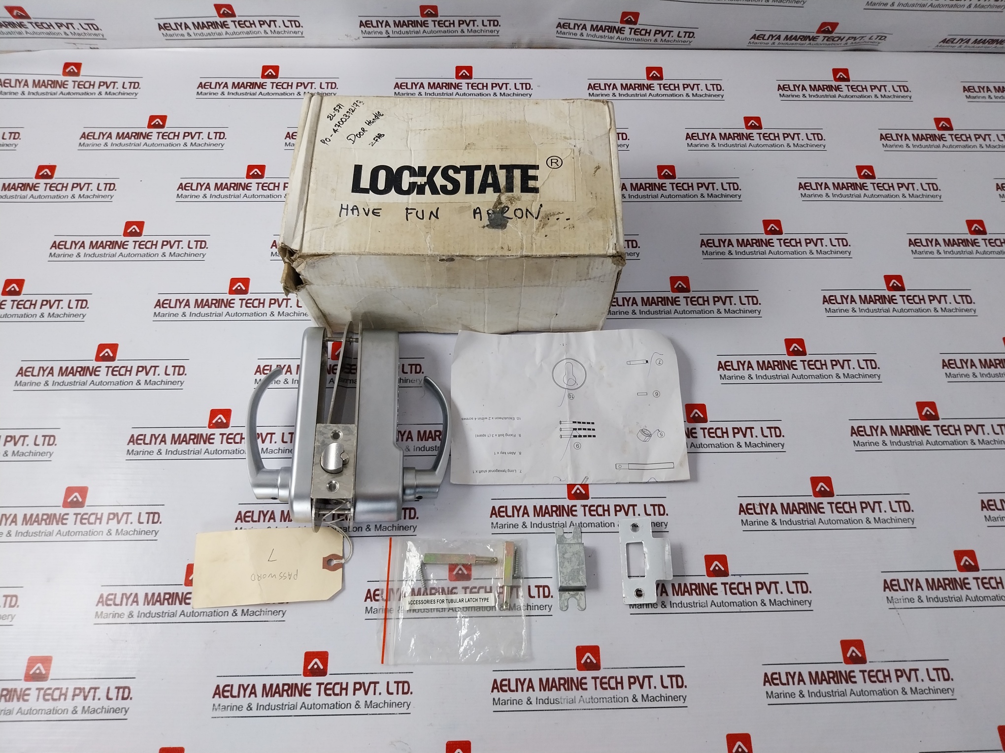 Lockstate Door Handle Easy Code Digital Lock
