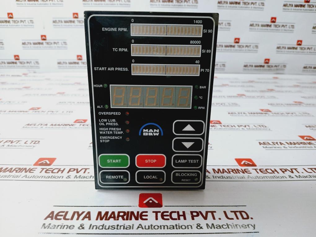 Man B&W 1677601-0 Operation Box