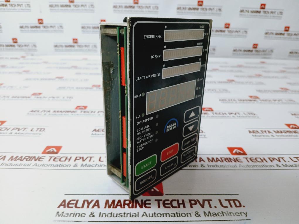 Man B&W 1677601-0 Operation Box - Image 3