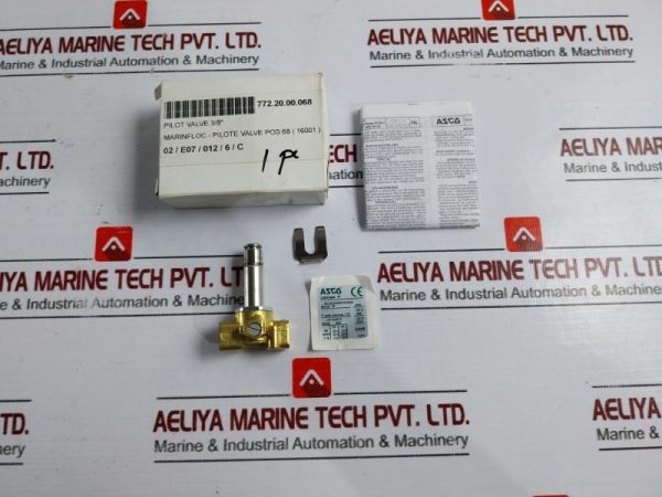 Marinfloc Asco G356b002-055 Nc Pilot Valve 38”