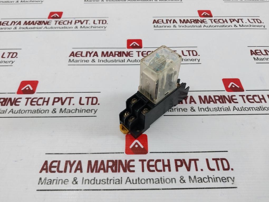 Matsushita Omron Hc2-h-ac240v Relay With Base 250v - Aeliya Marine