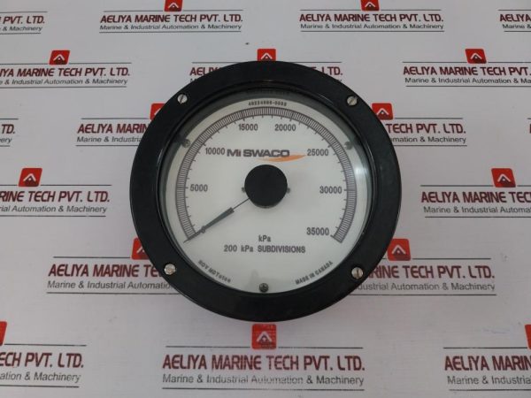 Mi Swaco 0-35000 Kpa Analog Pressure Gauge