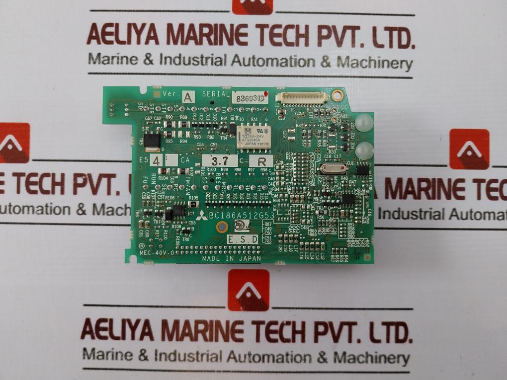 Mitsubishi Electric Bc186a512g53 Printed Circuit Board 40v - Image 4
