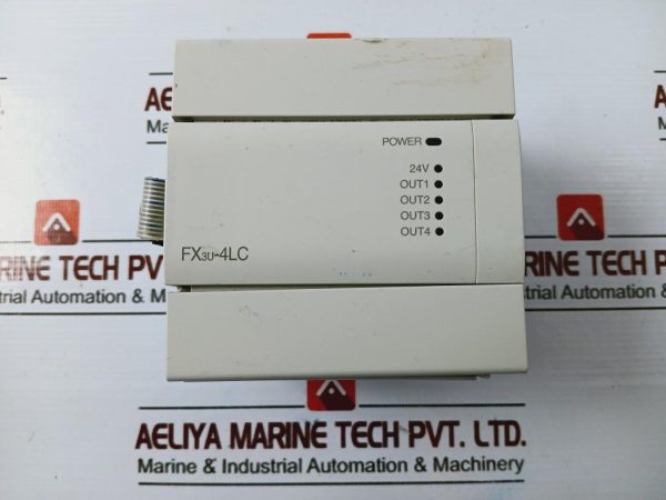 Mitsubishi Electric Fx3u-4lc Programmable Controller 24v