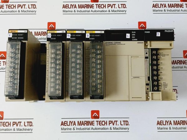 Omron C200hw-pa204rwide Ac Power Supply Rack Module 250v