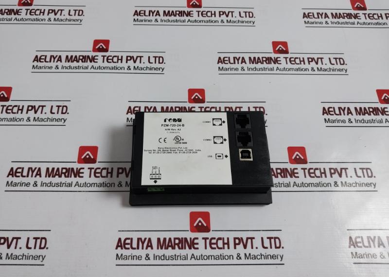 Renu Electronics Pzm-720-24-b Operator Interface Panel With Mounting Hardware Set - Image 4
