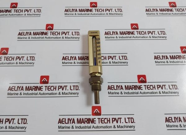 Saacke 0-120 C Thermometer R12” W Well