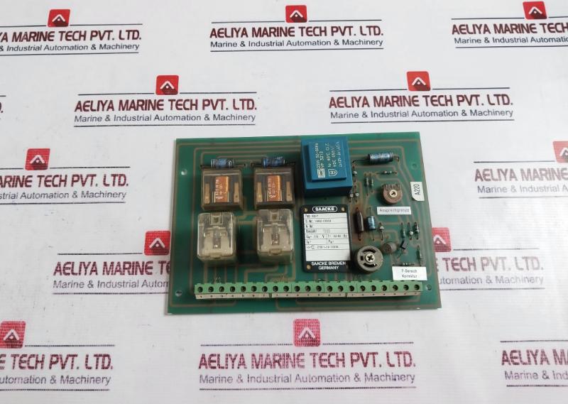Saacke Rse-p Pcb Board 1100V