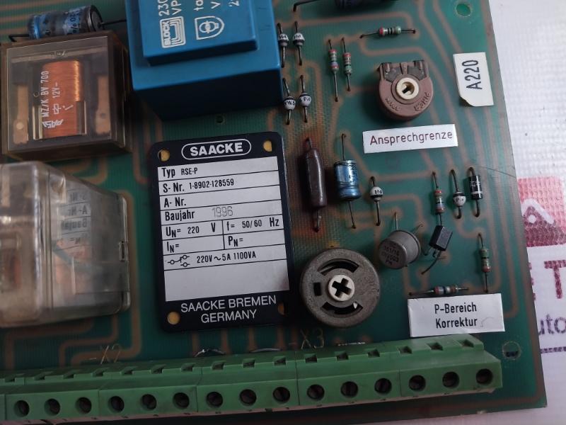 Saacke Rse-p Pcb Board 1100V - Image 4