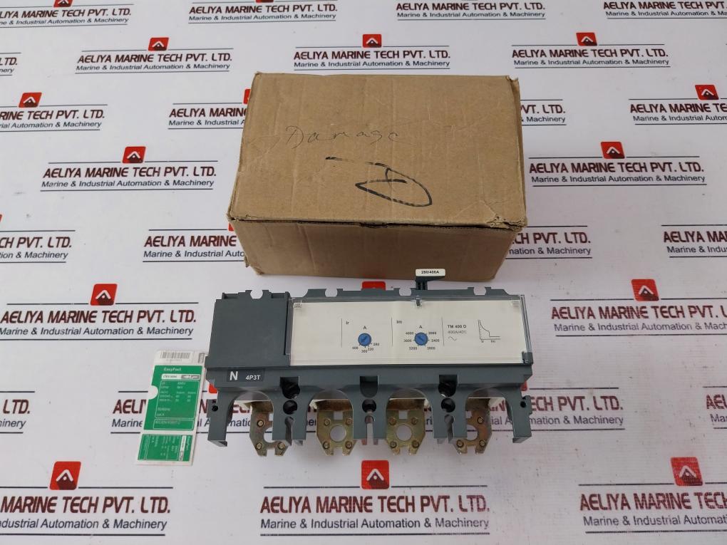 Schneider Electric Tm400d Circuit Breaker Easypact Trip Unit 690v