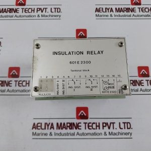 Selco 601E 2300 Insulation Monitoring Relay Terminal Block 440V