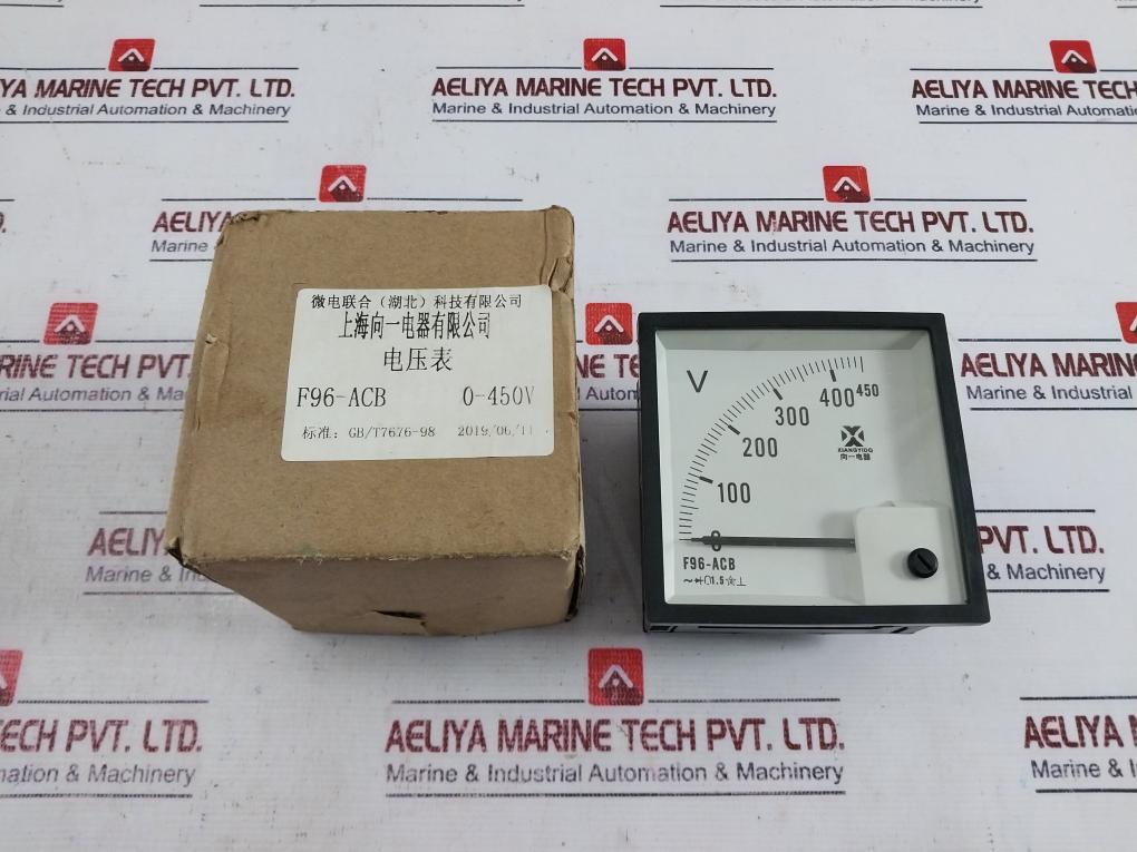 Shanghai Xiangyi F96-acb Volt Meter 450 V