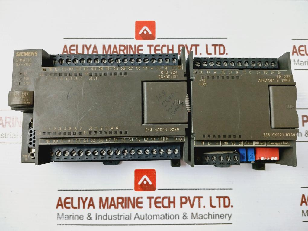 Siemens 1P 6Es7 214-1Ad21-0Xb0 Cpu I/O Module 24V