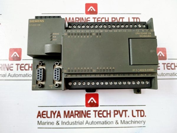 Siemens 1p 6es7 214-2ad23-0xb8 Cpu Module 30v