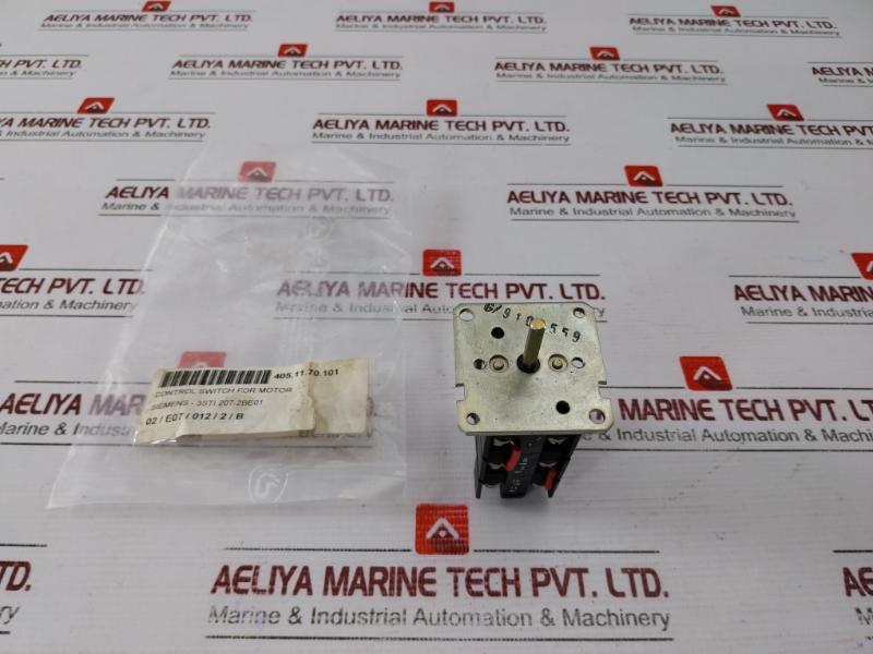 Siemens 3st1207-2be01 Control Switch For Motor 10a