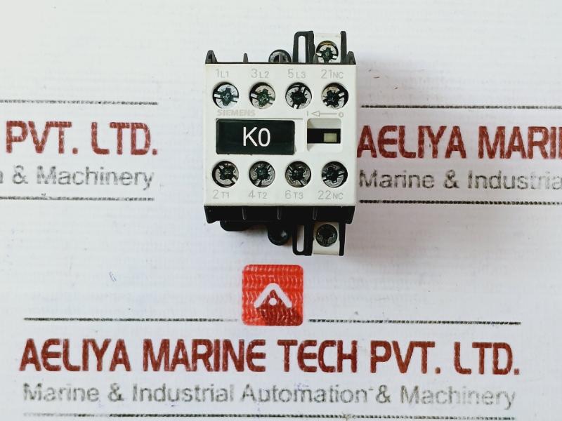 Siemens 3tg1001-0al2 Contactor 600v