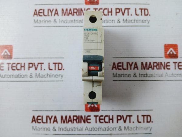 Siemens 5sl61067rc Miniature Circuit Breaker 415v