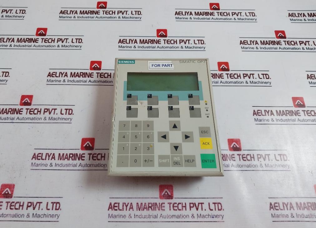 Siemens 6av3 607-1jc20-0ax1 Operator Panel