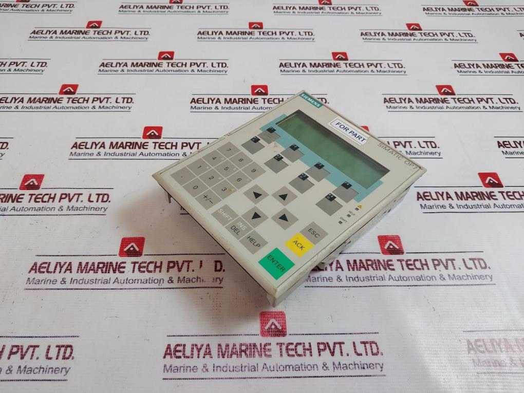 Siemens 6av3 607-1jc20-0ax1 Operator Panel - Image 3