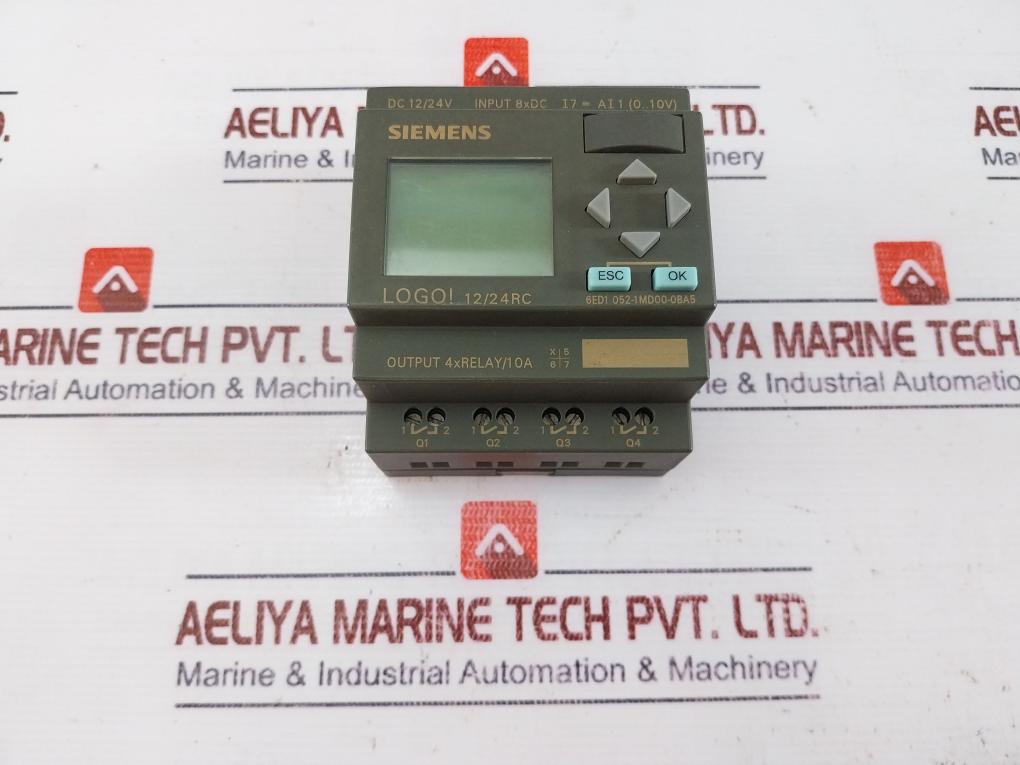 Siemens 6ed1 052-1md00-0ba5 Logic Controller 240v