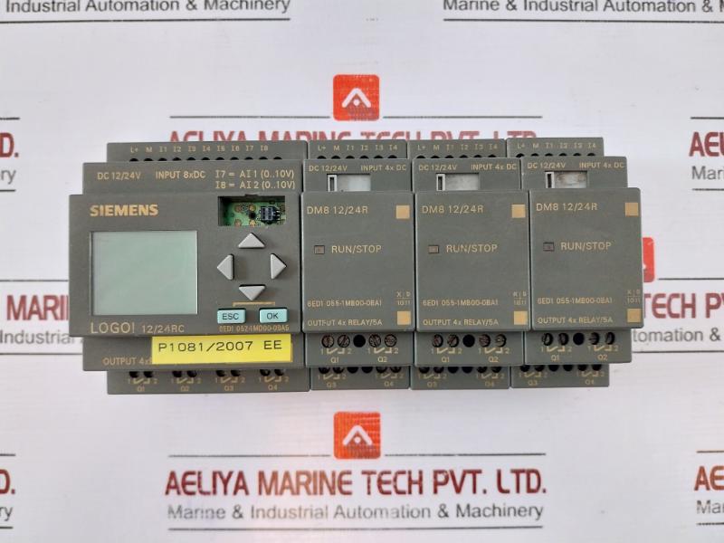 Siemens 6ed1 052-1md00-0ba5 Plc Module 24v