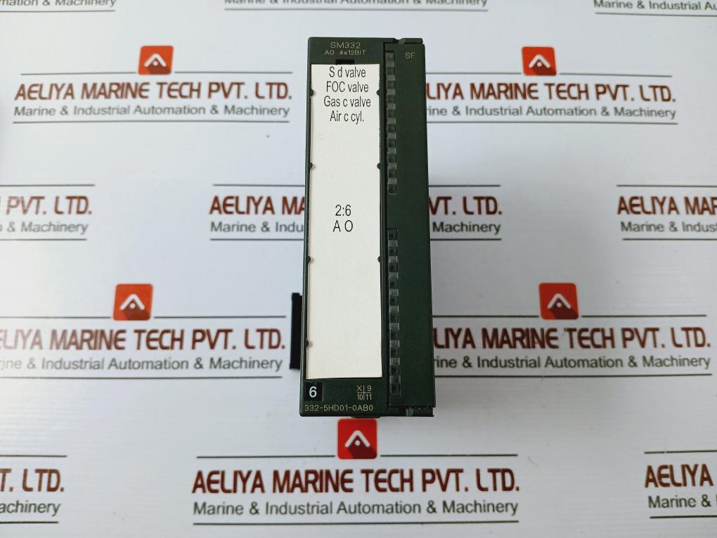 Siemens 6es7 332-5hd01-0ab0 Analog Output Module