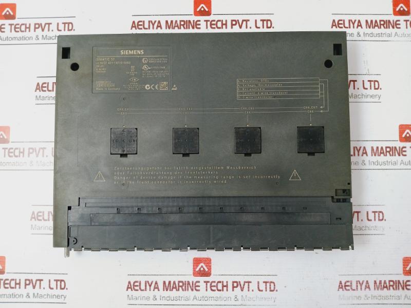 Siemens 6es7 431-1kf10-0ab0 Analog Input Module 10v - Image 3