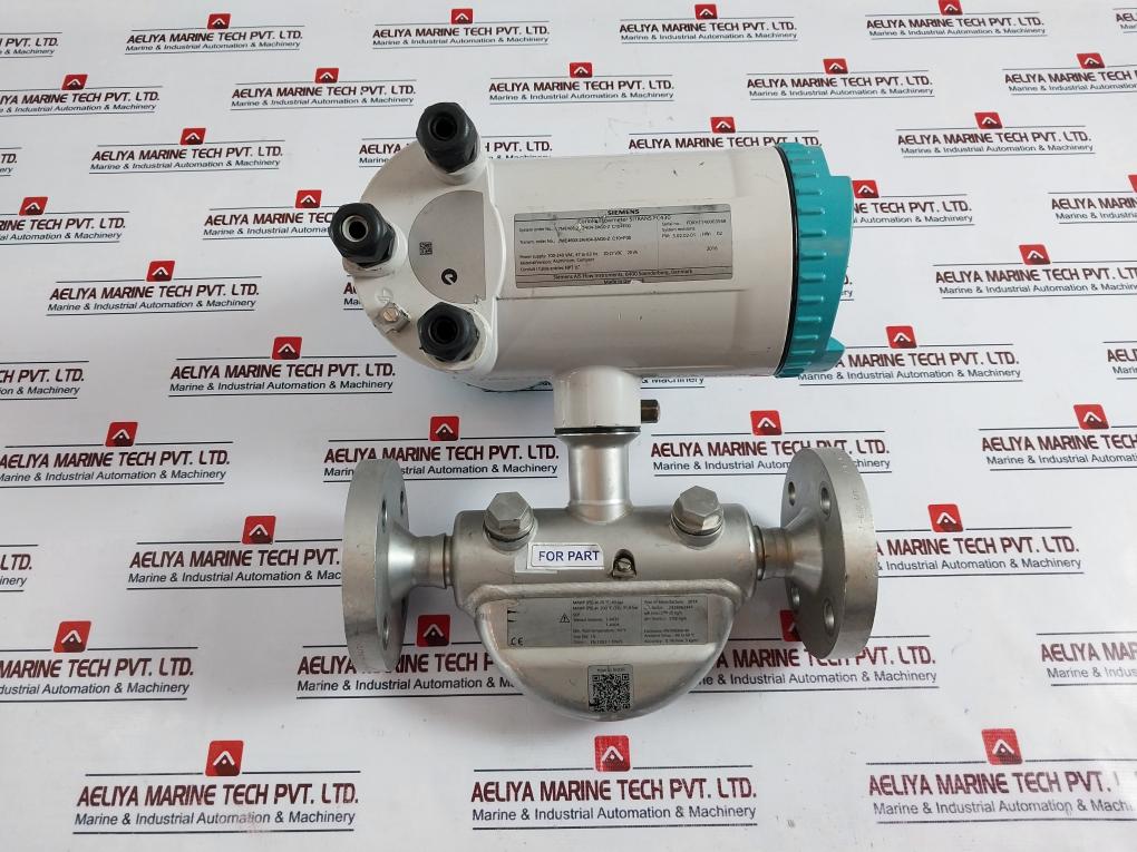Siemens 7Me4603-2Ah04-3Ag0-z C10+F00 Coriolis Flowmeter 240V - Image 4