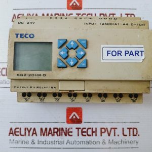 Teco Electric Sg2-20Hr-d Programmable Logic Controller 24V