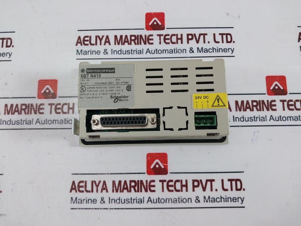 Telemecanique Schneider Electric Xbt N410 Magelis Hmi Terminal - Image 4